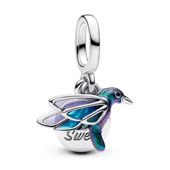 PANDORA - Charm Colibrí Plata Esterlina