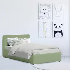 EKONOMODO - Colchón con Base Cama Doble Firmeza Media Ortopédico con Pillow Resortado Infantil 140 x 190 cm - 0% Interés a 3 Cuotas Pagando con tu CMR Banco Falabella