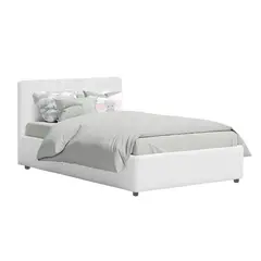 EKONOMODO - Colchón con Base Cama Doble Firmeza Media Ortopédico con Pillow Resortado Infantil 140 x 190 cm - 0% Interés a 3 Cuotas Pagando con tu CMR Banco Falabella
