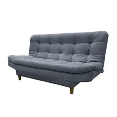 EKONOMODO - Sofá Cama en Tela 3 Puestos Zou 170 x 90 x 84 cm