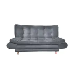 EKONOMODO - Sofá Cama en Tela 3 Puestos Kloe 180 x 90 x 84 cm