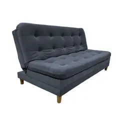 EKONOMODO - Sofá Cama en Tela 3 Puestos Yezz 180 x 90 x 84 cm