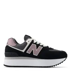 NEW BALANCE - Tenis Moda 574 Mujer color Negro