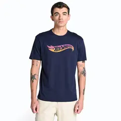 BEARCLIFF - Camiseta Hombre Manga corta con Logo de Algodón