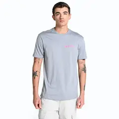 BEARCLIFF - Camiseta Hombre Manga corta con Logo de Algodón