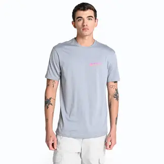 BEARCLIFF - Camiseta Hombre Manga corta con Logo de Algodón