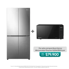 HISENSE - Cross Door 483 lt Netos BCD-470
