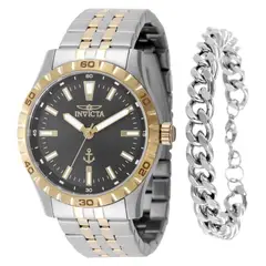 INVICTA - Reloj Hombre Ocean Voyage . Reloj Acero inoxidable Dorado