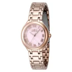 INVICTA - Reloj Mujer Wildflower . Reloj Acero inoxidable Oro rosa