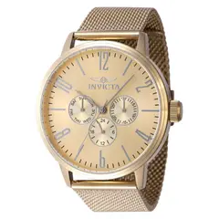 INVICTA - Reloj Hombre Specialty . Reloj Acero inoxidable Dorado
