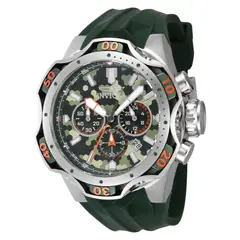 INVICTA - Reloj Hombre Venom . Reloj Silicona Verde