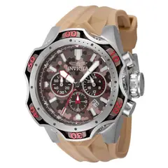 INVICTA - Reloj Hombre Venom . Reloj Silicona Marrón