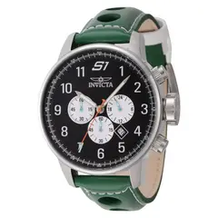 INVICTA - Reloj Hombre S1 Rally . Reloj Cuero Verde