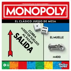 HASBRO - Juego de Mesa Monopoly