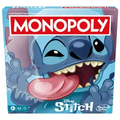 HASBRO - Juego de Mesa Monopoly Edición Stitch
