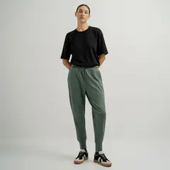 PUNTO BLANCO - Pantalón de pijama Mujer Largo Algodón