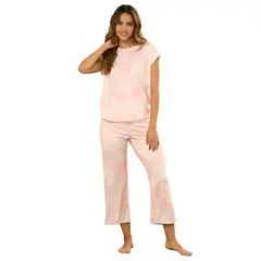 undefined - Conjunto de pijama con pantalón Mujer Medio Manga corta PARISIEN
