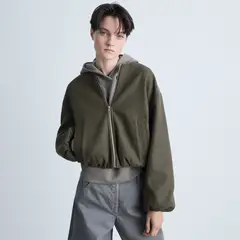MANGO - Chaqueta Bomber Mujer Oversize