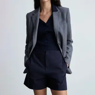 MANGO - Short Mujer Tiro alto