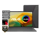 ASUS - Portátil Zenbook A14 | Snapdragon X  X1 26 100 | 16GB de RAM | 1TB SSD de almacenamiento | Windows 11 |14 Pulgadas | UX3407QA-QD232W |  Computador portátil