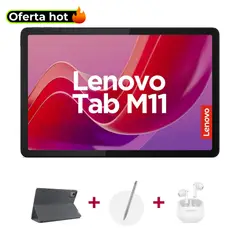 LENOVO - Tablet M11 128GB | Incluye Protector, Lápiz y Aud | Pantalla 11 pulgadas | 8GB RAM | Camara Posterior 8MP | Camara Frontal 8MP 11 pulgadas 128 GB