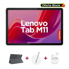 LENOVO - Tablet M11 128GB | Incluye Protector, Lápiz y Aud | Pantalla 11 pulgadas | 8GB RAM | Camara Posterior 8MP | Camara Frontal 8MP 11 pulgadas 128 GB