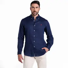 POLO RALPH LAUREN - Camisa Hombre Manga larga Custom fit
