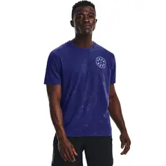 UNDER ARMOUR - Camiseta deportiva Hombre Manga corta Running tech