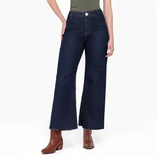 BASEMENT - Jean Culotte Mujer Tiro alto