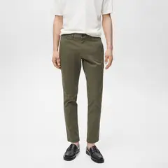 MANGO - Pantalón Chino Hombre Tapered