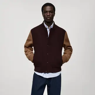 MANGO - Chaqueta Bomber Hombre