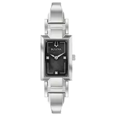 BULOVA - Relojes Mujer BRACEL L S BR MP D003. Relojes Acero Inoxidable Plateado 96P209