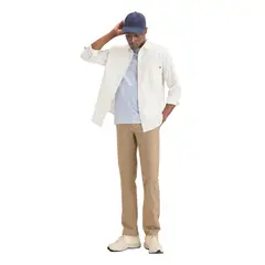 DOCKERS - Camiseta Hombre Manga corta de Algodón