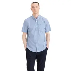 DOCKERS - Camisa Hombre Manga corta Recto de Algodón