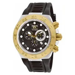 INVICTA - Reloj Hombre Subaqua . Reloj Silicona Negro