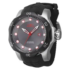 INVICTA - Reloj Hombre Venom . Reloj Silicona Negro