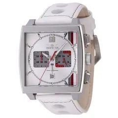 INVICTA - Reloj Hombre S1 Rally . Reloj Cuero Blanco