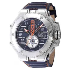 INVICTA - Reloj Hombre Racing . Reloj Cuero Negro