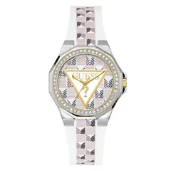 GUESS - Relojes Mujer RESORT. Relojes Silicona Blanco GW0834L1
