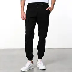 DENIMLAB - Jogger Cargo Hombre de Algodón