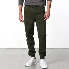 DENIMLAB - Jogger Cargo Hombre de Algodón