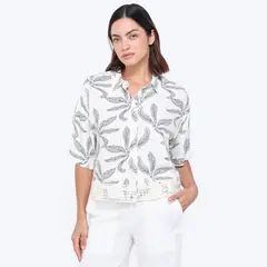BASEMENT - Camisa Mujer Manga corta