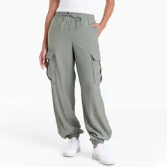 BASEMENT - Pantalón Jogger Mujer Tiro alto