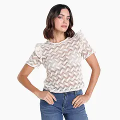 BASEMENT - Camiseta Mujer Manga corta de Algodón
