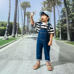 BABY FRESH - Jardinera Niño Algodón