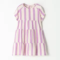 BABY FRESH - Vestido Niña con Estampado Algodón