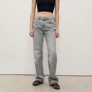 MANGO - Jean Mujer Tiro medio