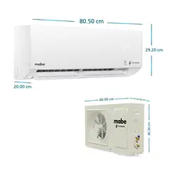 MABE - Aire Acondicionado Inverter 110v 12000BTU MMI12CABWCCBC1