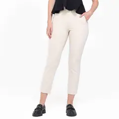 BASEMENT - Pantalón Recto Mujer Tiro alto