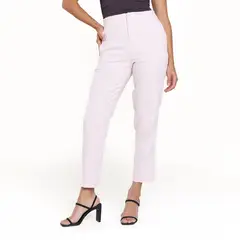 BASEMENT - Pantalón Recto Mujer Tiro alto